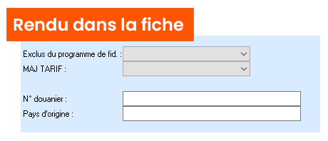 Rendu de l'espace du libellé 3 dans la fiche produit Iteck