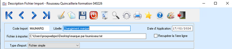 changement marque produit