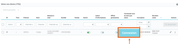 bouton se connecter