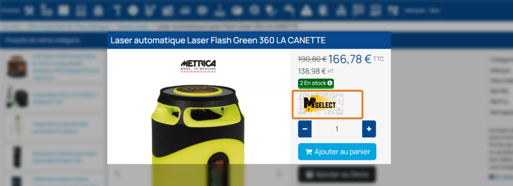 promo fiche produit
